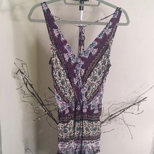 Cute patterned romper